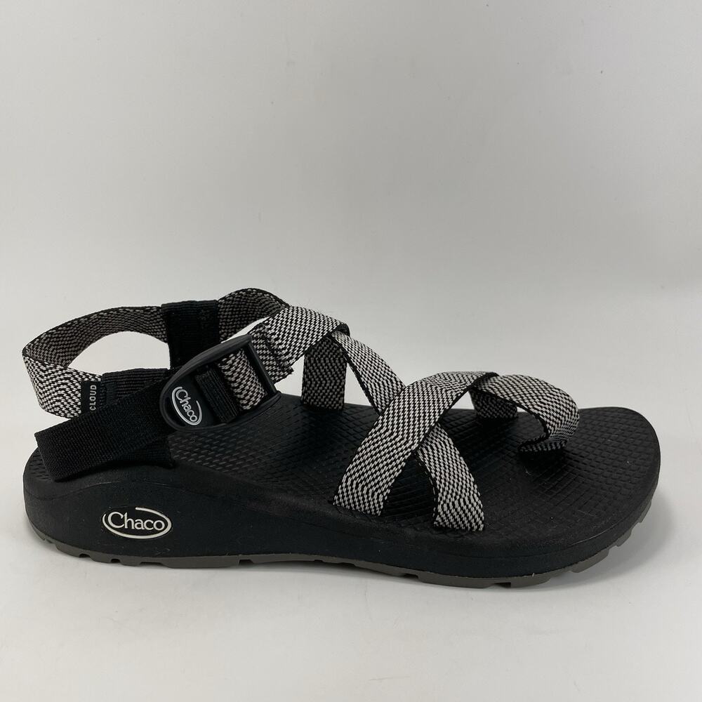 Chaco z2 Z/2 Toe Loop Active Sandals Womens Size 9 Black Strappy Hiking Water